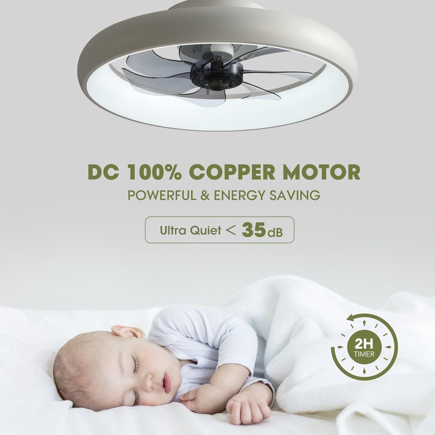 Ventilateur de Plafond Moderne